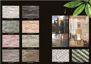 China Multicolor Slate Culture Stone /Ledge Stone/Veneer/Stacked Stone for Wall Cladding