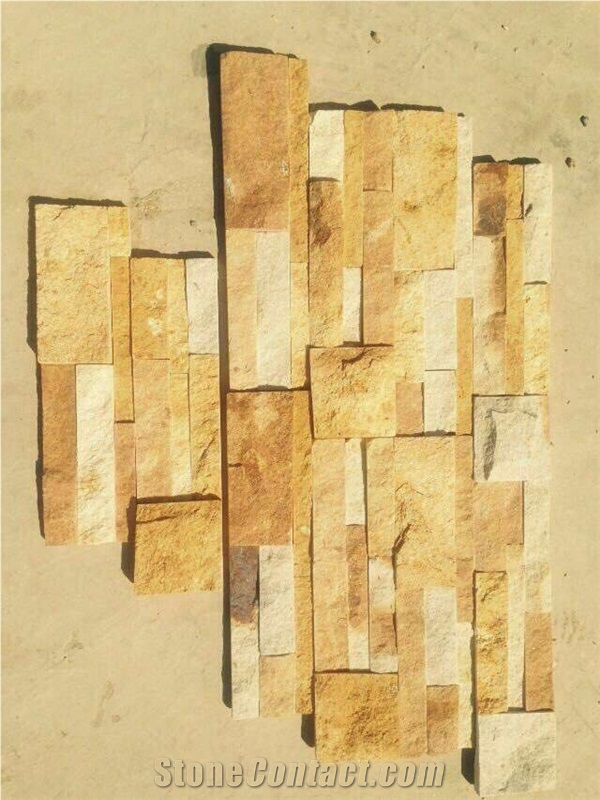 China Multicolor Slate Wall Panel Ledge Stone / Stacked Stone / Veneer / Culture Stone for Wall Clading