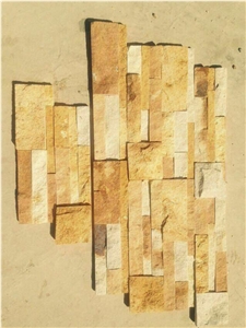 China Multicolor Slate Wall Panel Ledge Stone / Stacked Stone / Veneer / Culture Stone for Wall Clading