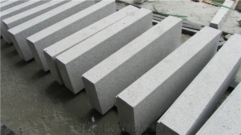 China Natural G603 Granite / Grey Granite Kerbstone