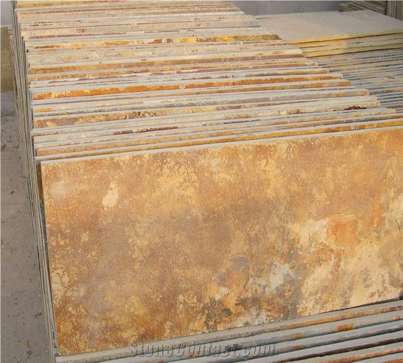 China Rust Slate, Hebei Rust Slate Tiles & Tiles
