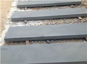 Dark Basalt/Hainan Black Basalt/China Blue Stone/Tiles&Slabs/Walling/Paving/Flooring/Sawn/Honed/Polished/Sawn/Pool Coping
