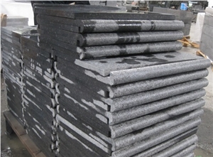 G684 Black Basalt,Black Pearl,Raven Black Bullnose Edging Swimming Pool Tiles, G684 Pool Coping