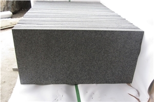 G684 Flamed,China Black Basalt,Fuding Black,Raven Black,Black Pearl Flamed Slabs&Tiles