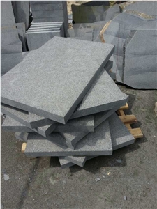 G684 Flamed,China Black Basalt,Raven Black,Black Pearl Flamed Slabs&Tiles