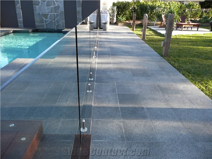 G684 Granite /China Black Basalt/Black Granite/Fuding Black/Black Pearl Granite Slab&Tiles&Pool Coping&Border