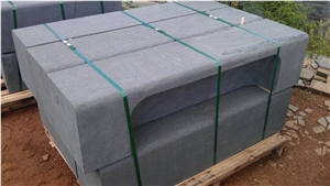 Hainan Black Basalt Kerbstone/Curbs Road Side Stone/ China Black Basalt Kerbstone