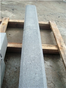 Hainan Black Basalt Kerbstone/Curbs Road Side Stone/ China Black Basalt Kerbstone