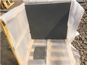 Honed Dark Bluestone / China Black Basalt Tiels&Slabs for Walling and Flooring,Interior&Exterior Decoration