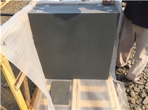 Honed Dark Bluestone Tiles&Slabs / China Black Basalt for Wall Clading,Floor Steps