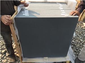 Honed Dark Bluestone Tiles&Slabs / China Black Basalt Tiles&Slabs for Walling,Flooring,Interior,Exterior Decoration