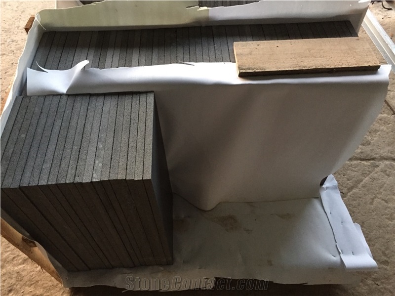 Honed Dark Bluestone Tiles&Slabs / China Black Basalt Tiles&Slabs for Walling,Flooring,Interior,Exterior Decoration