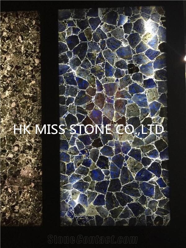 Azul Semi-Precious&Blue Semi-Precious Transparent&Azul Raw&Semi-Precious Bed
