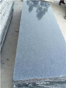 G654 Granite Slabs & Tiles, China Black Granite