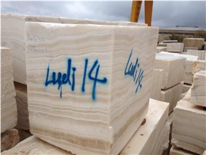 Straight White Onyx Blocks, Beauty Onyx, Straight Onyx Slabs, Wholesale Straight Onyx, Straight White Onyx Quarry Owner
