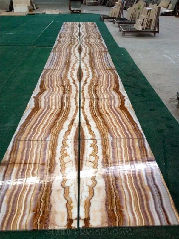 Tiger Onyx Cut-To-Size&Tiger Onyx Slabs&Tiger Blocks&Bookmatch Tiger Onyx&Wholesale Tiger Onyx