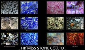 Various Semi-Precious&Semi-Precious Products&Semi-Precious Slabs&Semi-Precious Tiles