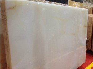 White Onyx Slabs&White Onyx Blocks&Pretty White Onyx&Onyx Background&New Polished White Onyx