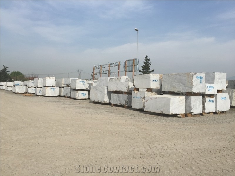 Arabescato Orobico Grigio Marble Blocks