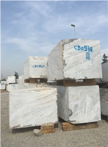 Arabescato Orobico Grigio Marble Blocks