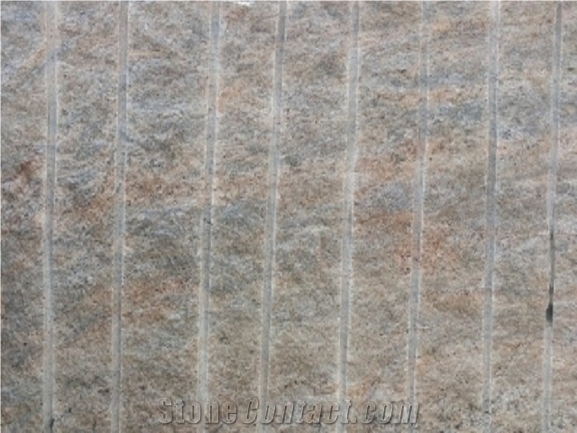 Beige India Granite Block,