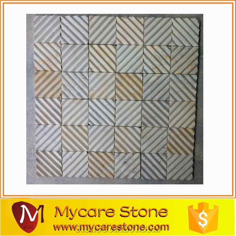 2015 Newly Grade a Travertine Mosaic for Decoration