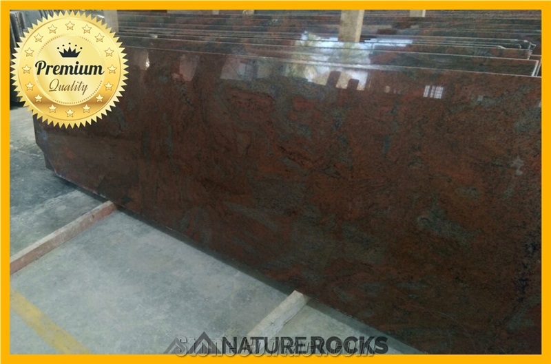 Red Multicolour Granite