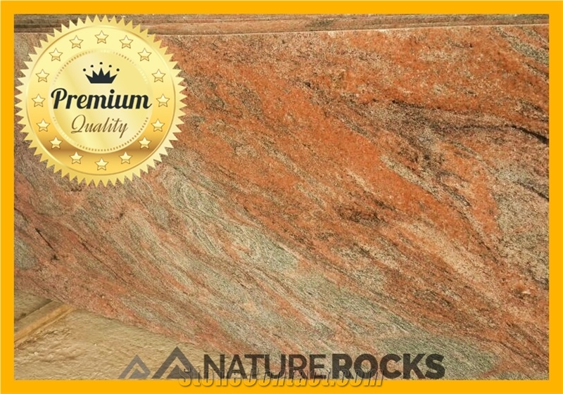 Red Multicolour Granite