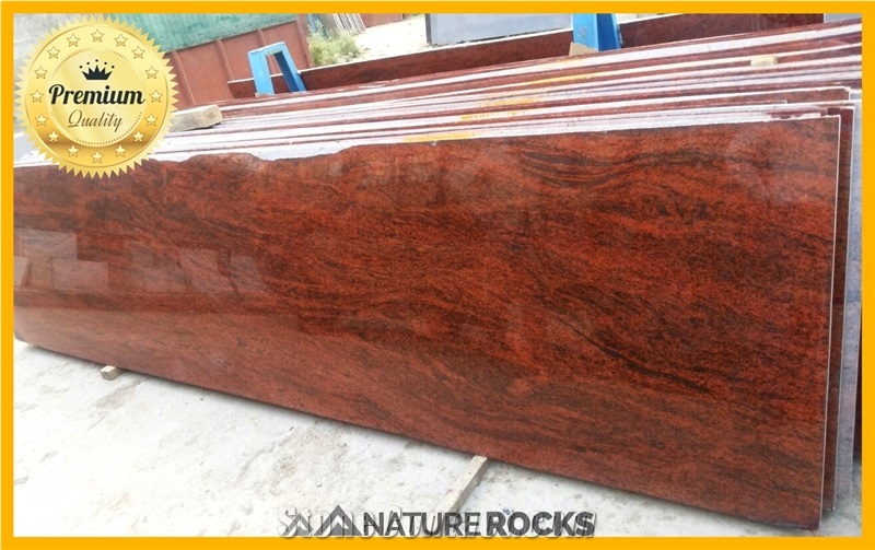 Red Multicolour Granite