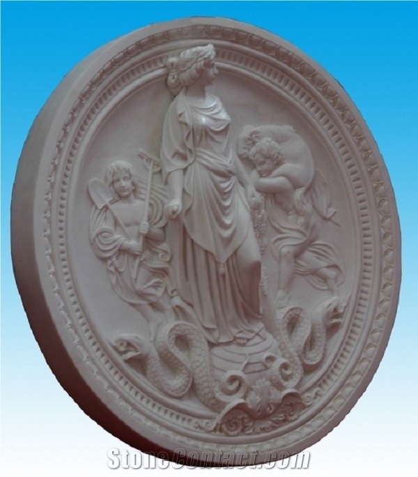 Sr-005, Brown Limestone Relief & Etching