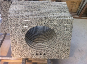 Granite Vanity Tops, G655 White Granite Bath Tops
