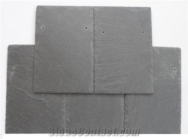 Blue Grey Roof Tiles Ir04, China Blue Grey Slate Roof Tiles
