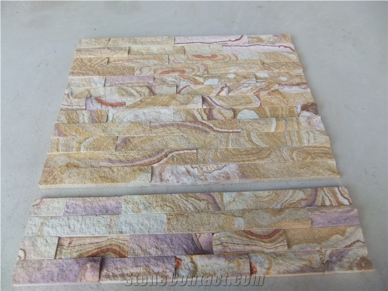 Culture Stone Travertine Ic29, China Culture Stone Travertine, China Yellow Sandstone Cultured Stone