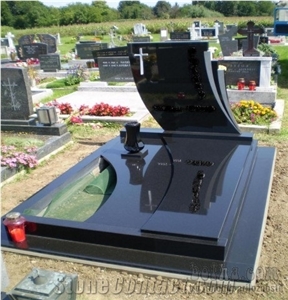 Monument & Tombstone Im11, Shanxi Black Granite Monument & Tombstone Monument & Tombstone Im11, Shanxi Black Granite Monument & Tombstone