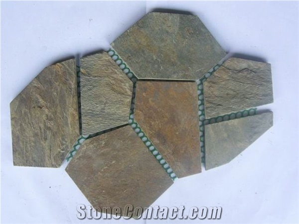 Rusty Slate Flagstone,Random Flagstone
