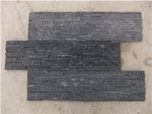 Slate Wall Panel Ic07,Black Slate Cultured Stone, Xingzi Black Slate Cultured Stone