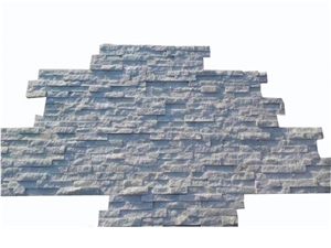 White Quartzite Wall Cladding Ic16,Quartzite Stacked Stone