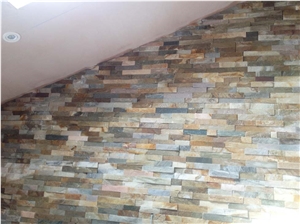 Slate Wall Cladding Panels Application