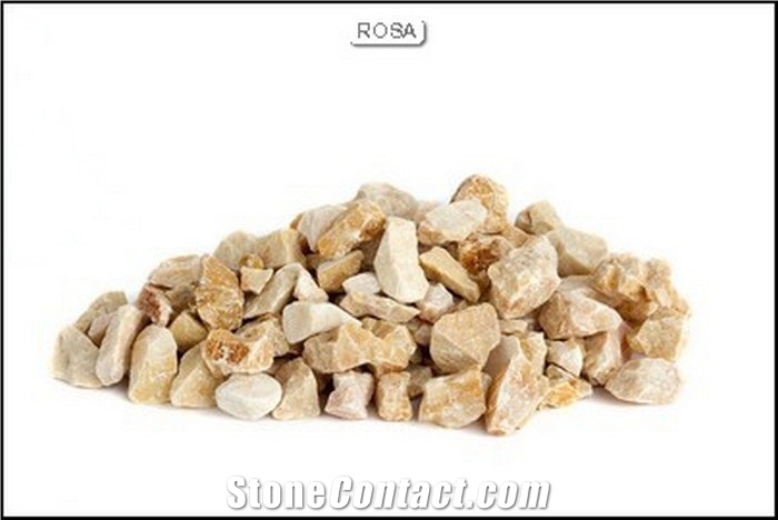 Rosa, Pink Marble Pebble & Gravel