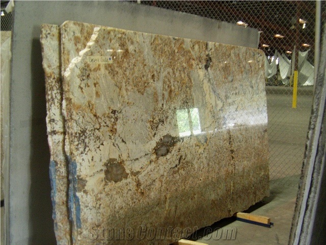 Desert Gold Granite Slabs