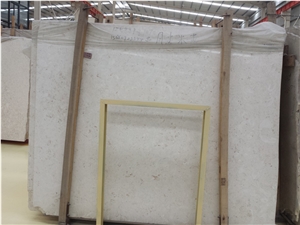 Moonlight Cream White ,Turkey Beige Marble, Supply Spot Goods on the Long-Term Base, Thickness 17mm , High-Grade Decoration