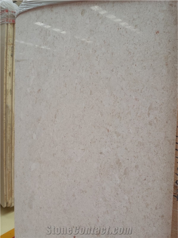 Moonlight Cream White ,Turkey Beige Marble, Supply Spot Goods on the Long-Term Base, Thickness 17mm , High-Grade Decoration