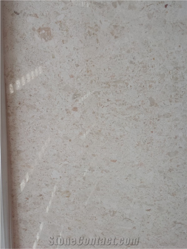 Moonlight Cream White ,Turkey Beige Marble, Supply Spot Goods on the Long-Term Base, Thickness 17mm , High-Grade Decoration