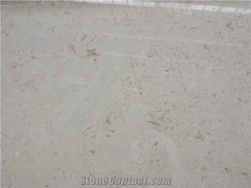 Moonlight Cream White ,Turkey Beige Marble, Supply Spot Goods on the Long-Term Base, Thickness 17mm , High-Grade Decoration