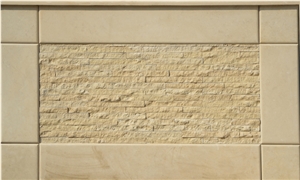 Beige Romania Limestone Blocks