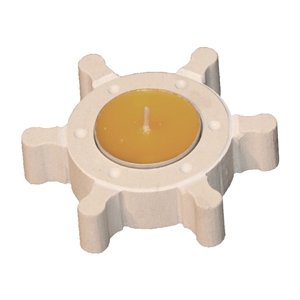 Fior Di Crema Limestone Candle Holder Mix Shapes