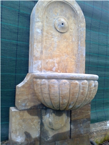 Pietra Di Luserna Gialla Fountain