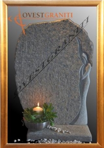 Pietra Di Luserna Gravestone