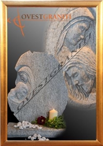 Pietra Di Luserna Gravestone