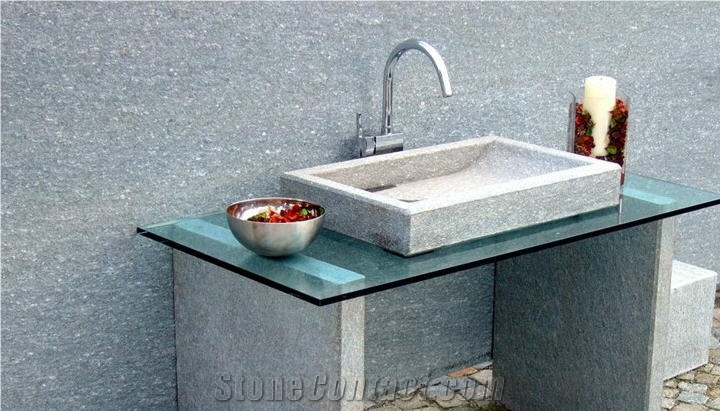 Pietra Di Luserna Vessel Basin